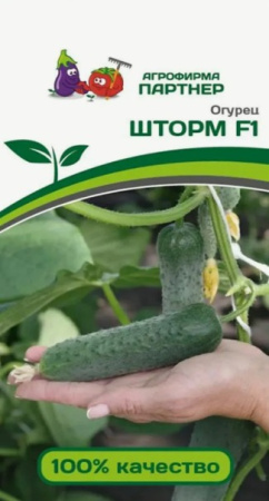 Семена Огурец ШТОРМ F1 5шт Партнер